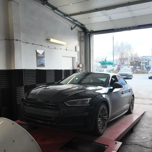 Audi A5 2.0 TFSI 252 KM – Stage 1 + modyfikacja skrzyni biegów